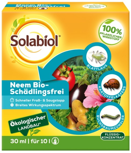 Solabiol - Neem Bio-Schädlingsfrei -30ml