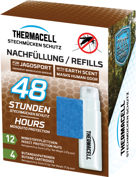 Thermacell Nachfüllpackung Jagd 48 Std. E-4