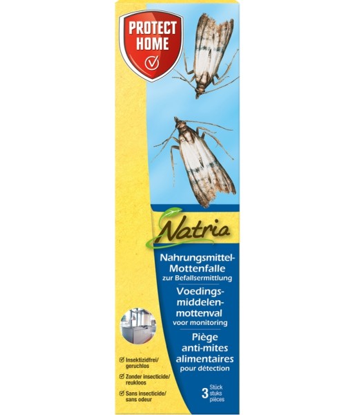 Protect Home Natria Nahrungsmittel-Motten Falle 3 Stück