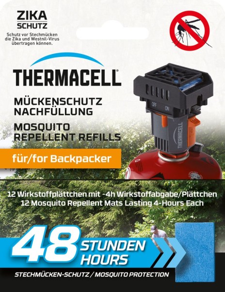 Thermacell Nachfüllung Backpacker M-48